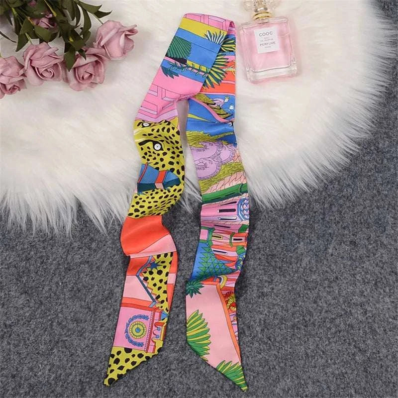 Skinny Silk Scarf