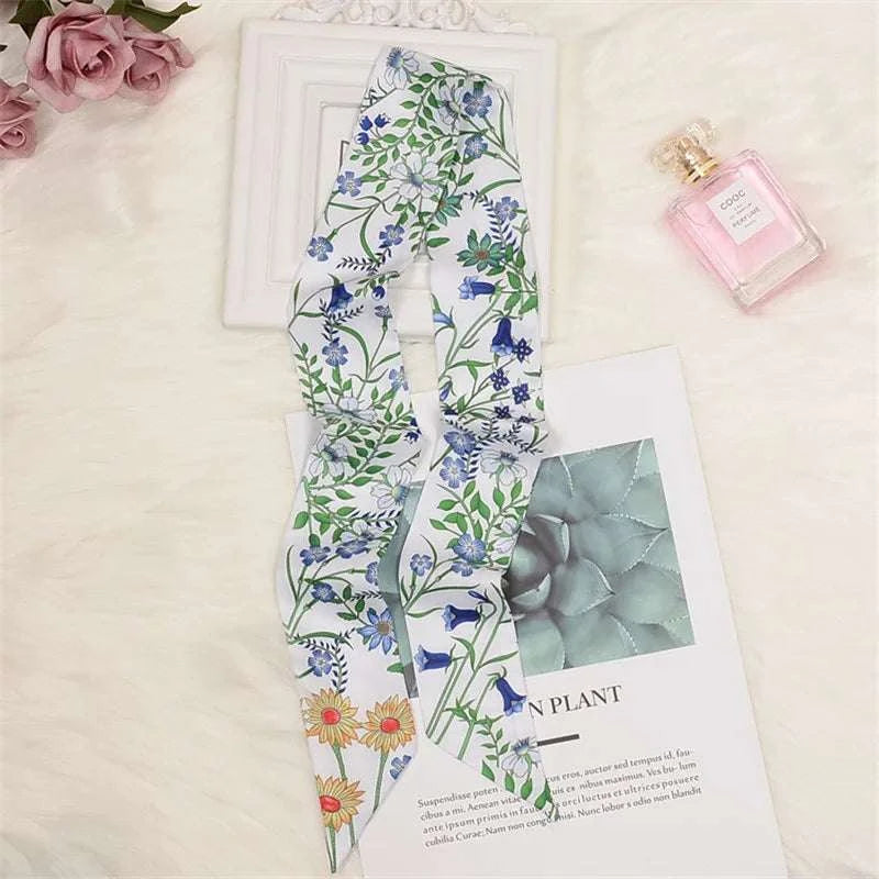 Skinny Silk Scarf