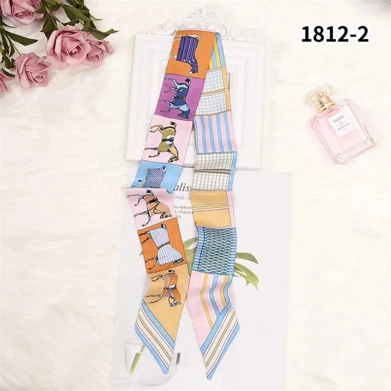 Skinny Silk Scarf