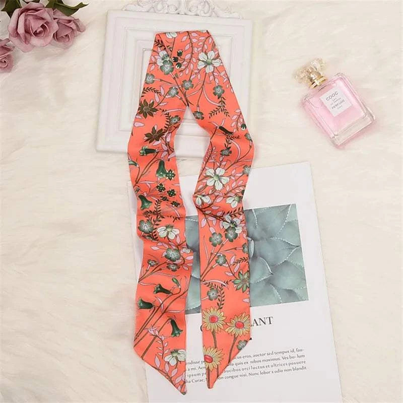 Skinny Silk Scarf