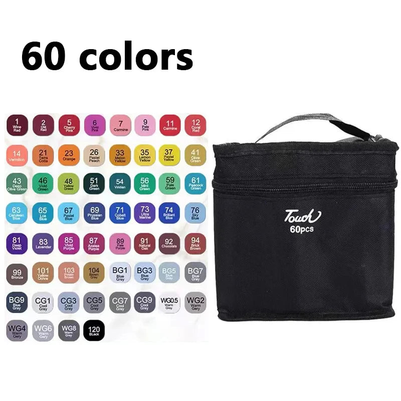 Aesthetic Double-Tip Marker Set