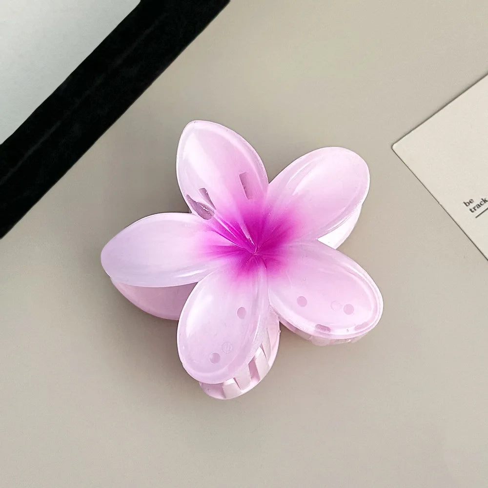 Tropical Flower Hair Claw Clip
