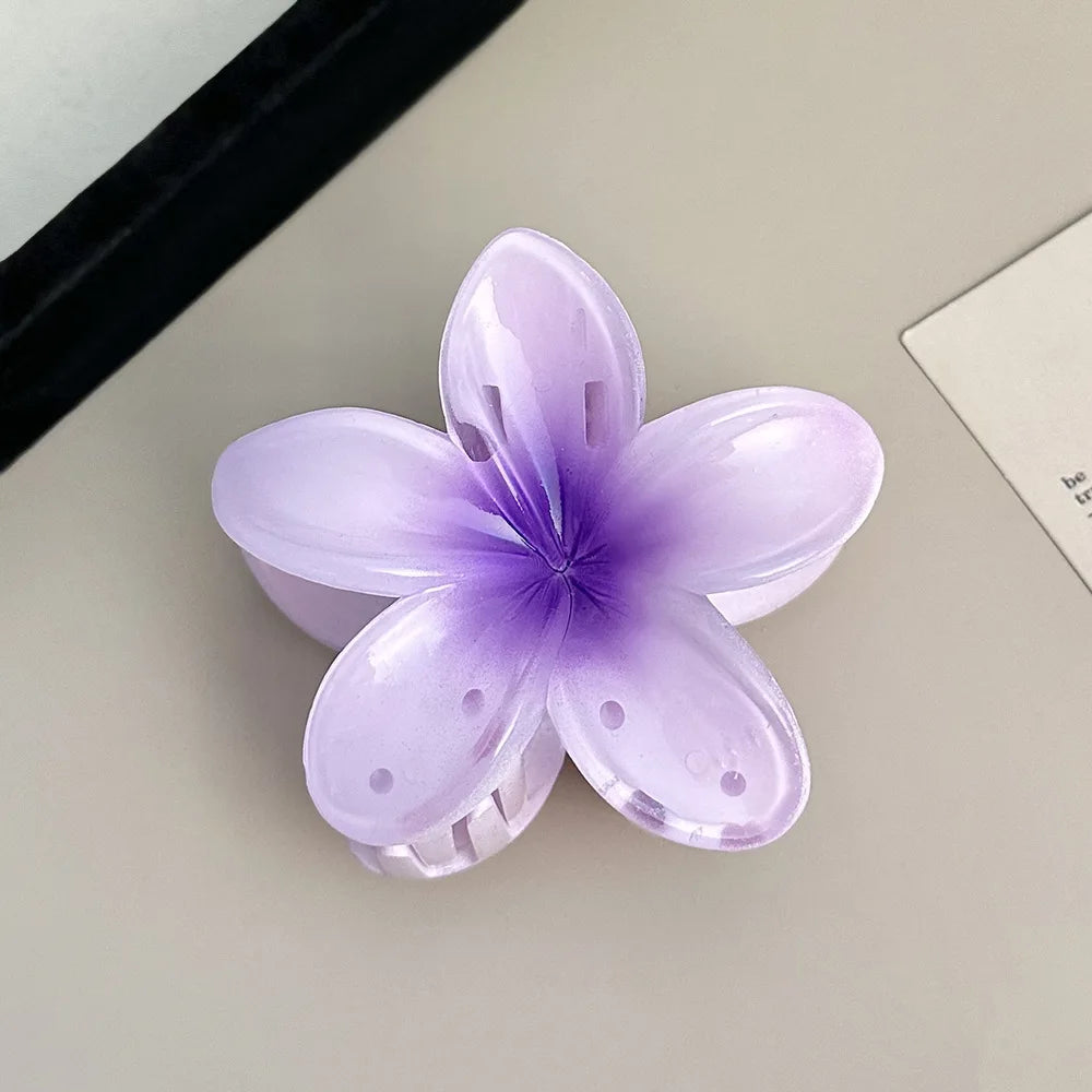 Tropical Flower Hair Claw Clip