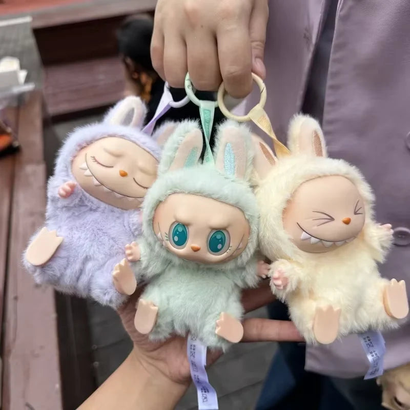 Hot Labubu The Monsters Blind Box Toys Cardiac Macarone Mysterious Surprise Box Guess Bag Figure Model Bag Keychain Gifts