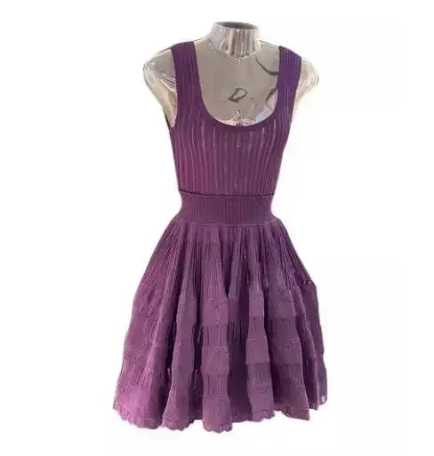 French-Inspired Summer Ruffle Dress