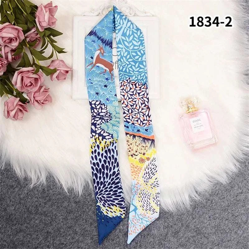 Skinny Silk Scarf