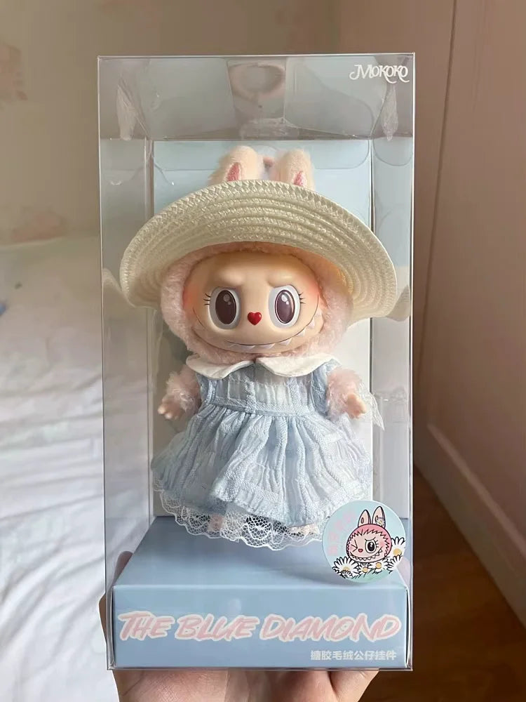 Hot Labubu The Monsters Blind Box Toys Cardiac Macarone Mysterious Surprise Box Guess Bag Figure Model Bag Keychain Gifts