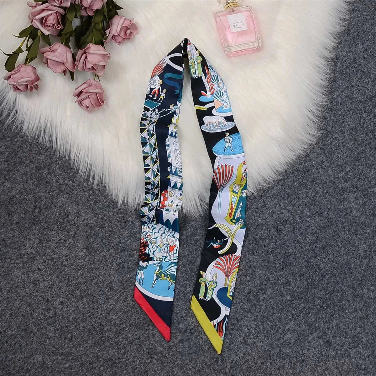 Skinny Silk Scarf