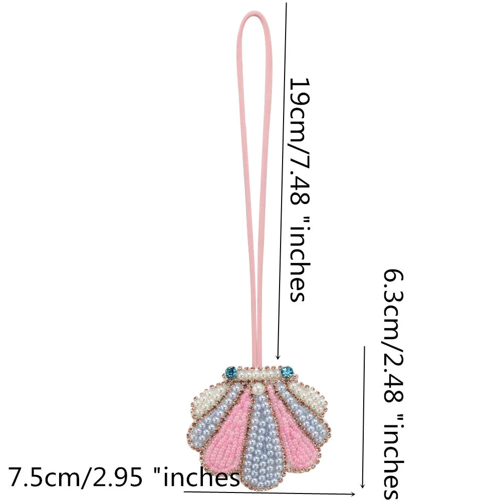 Handmade Rhinestone Beaded Bag Charms