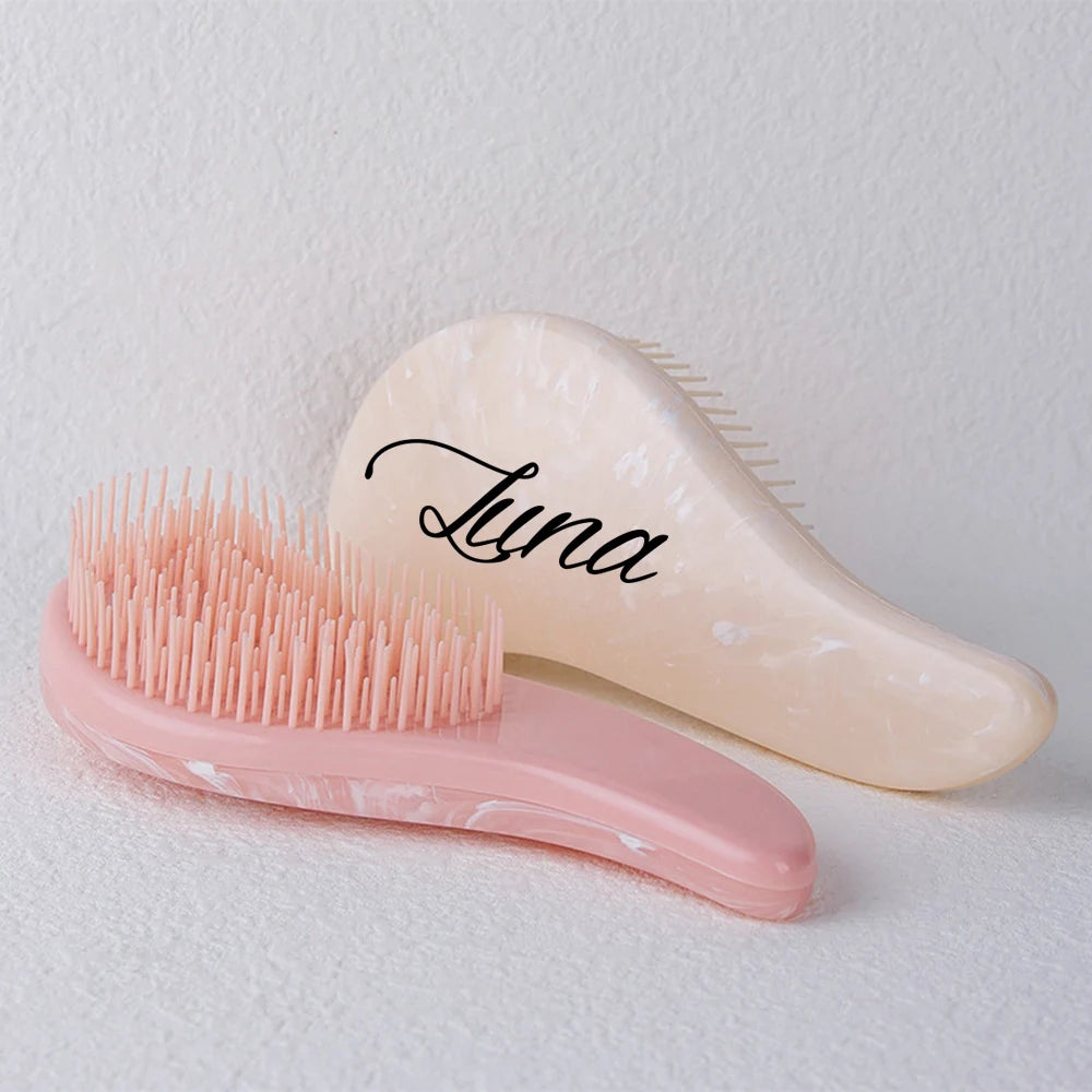 Custom Marbled Hair Brush