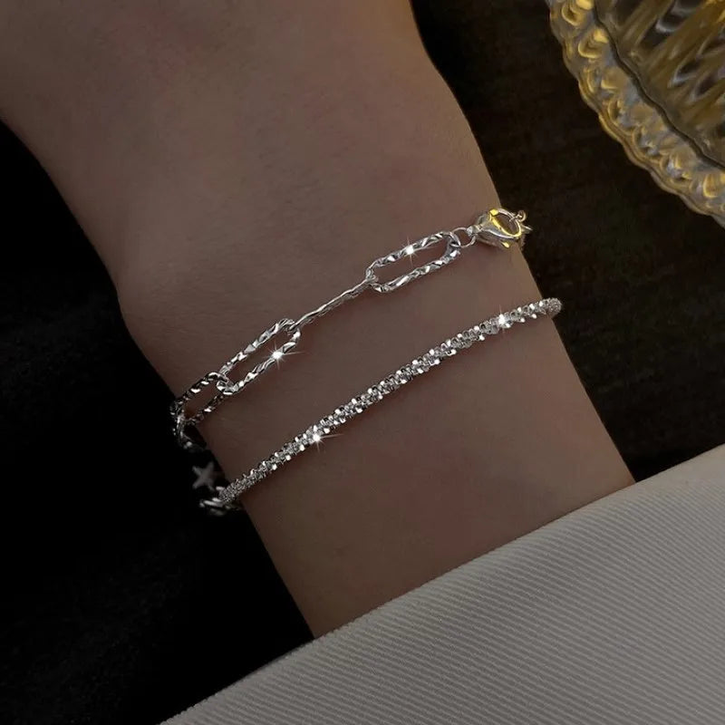 Luxury Tennis Chain Link Bracelet