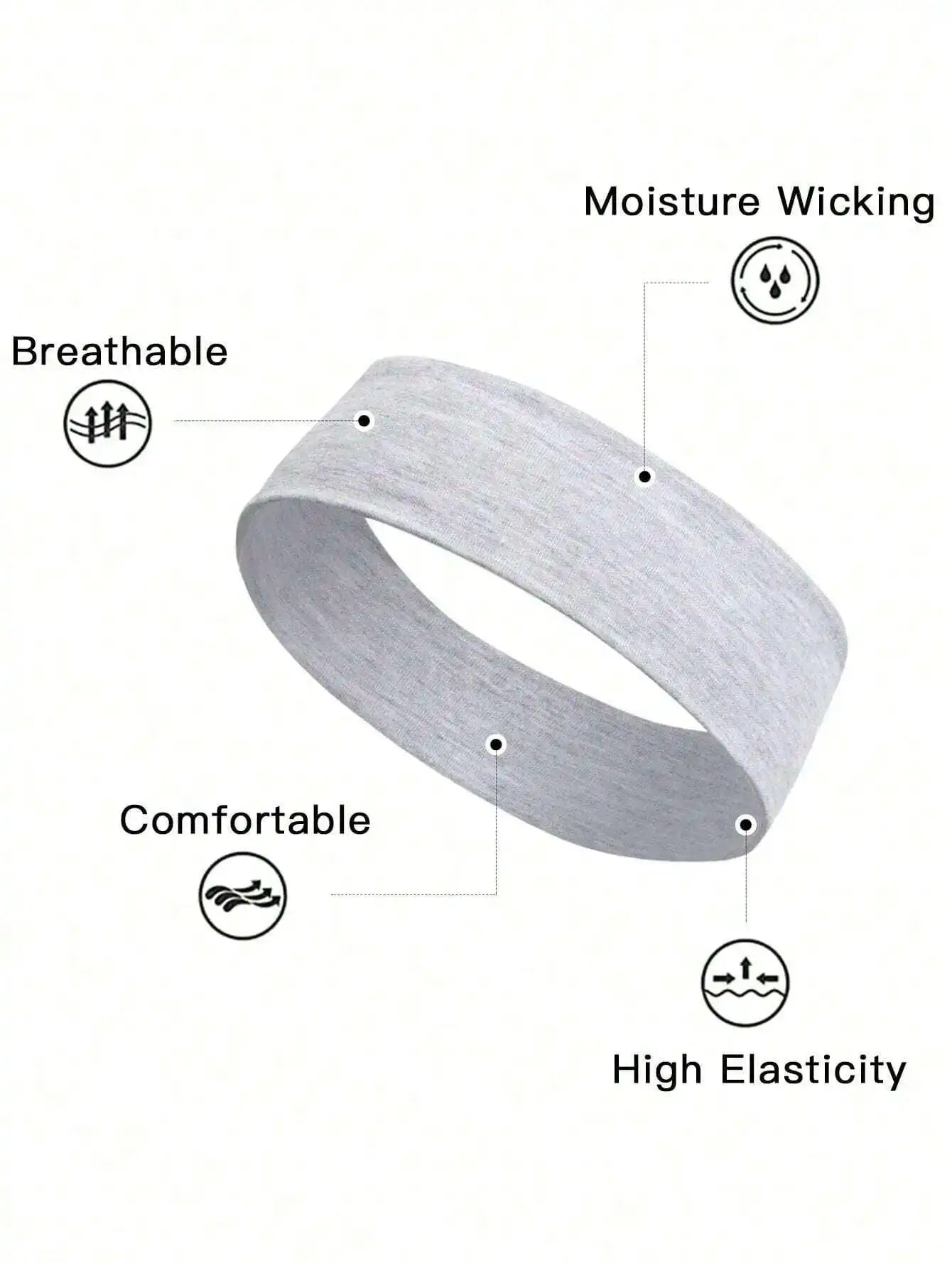 6-Pack Cute Headbands