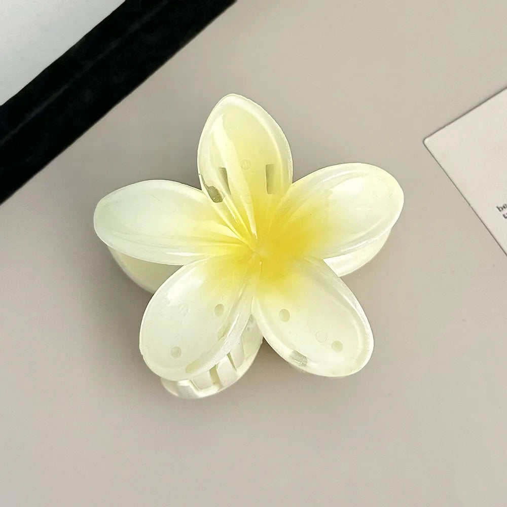 Tropical Flower Hair Claw Clip