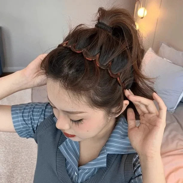 Wave Pattern Retro Headband
