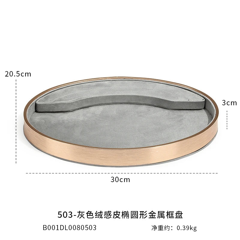 Luxury Velvet Jewelry Display Tray