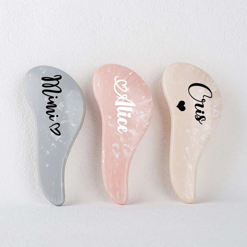Custom Marbled Hair Brush