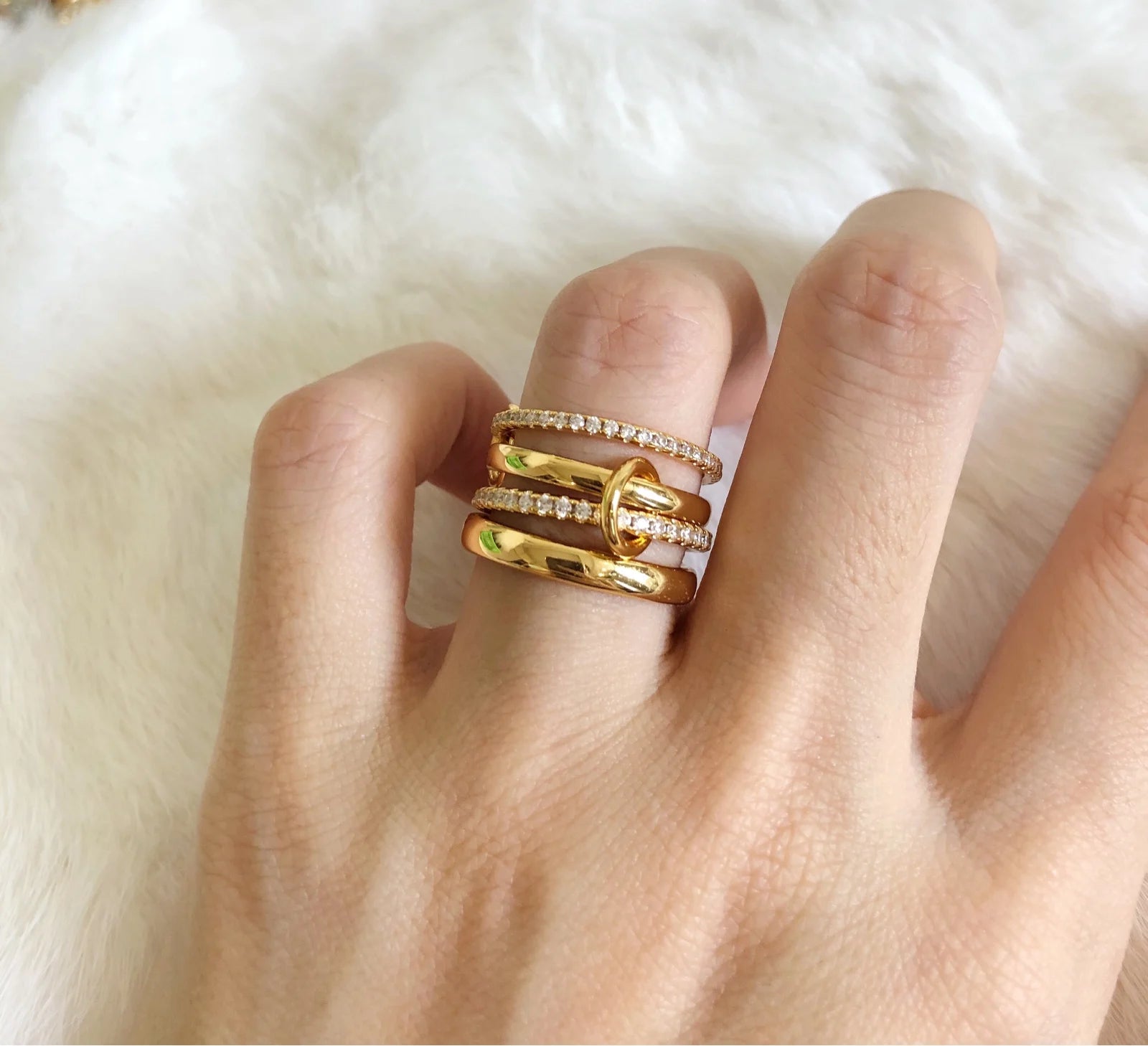Luxury Link Chain Ring
