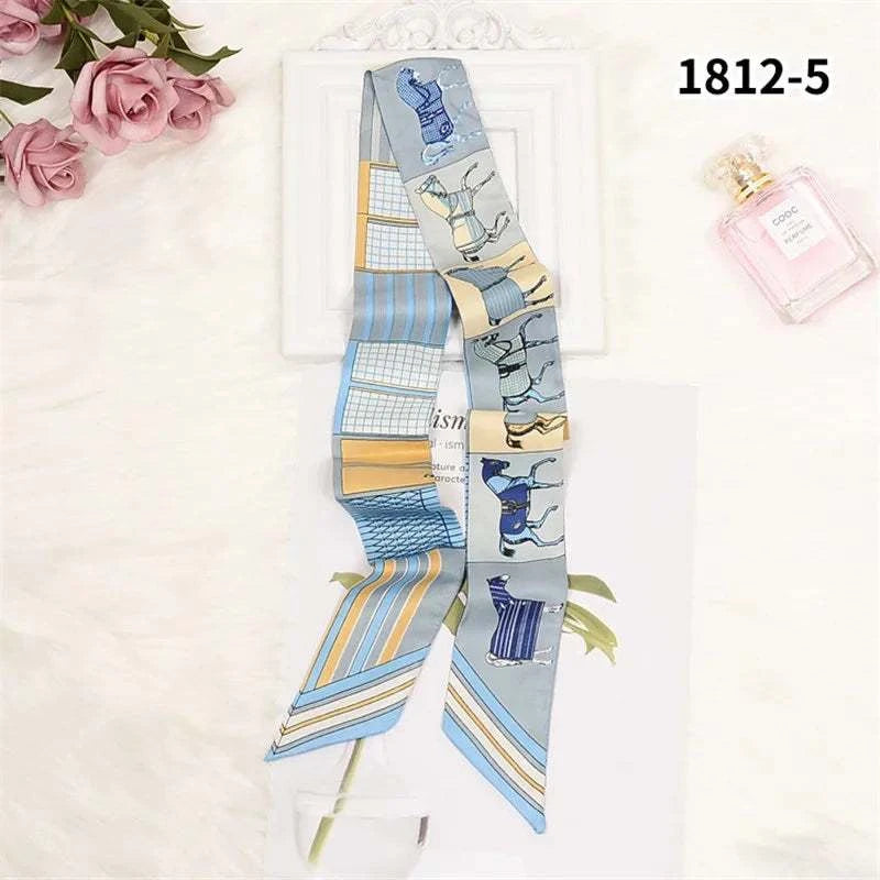 Skinny Silk Scarf