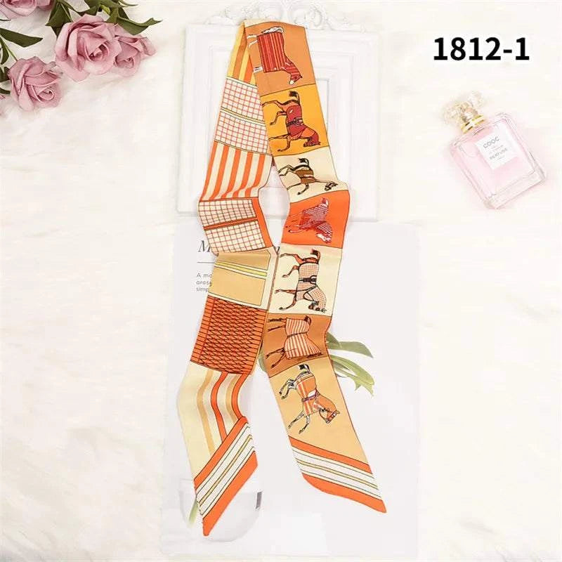 Skinny Silk Scarf