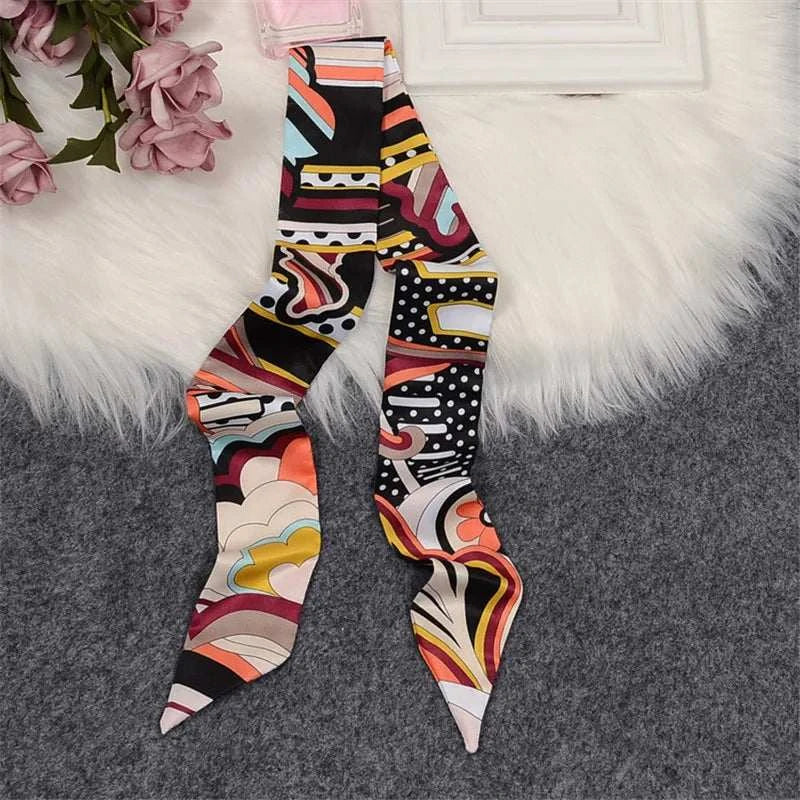 Skinny Silk Scarf