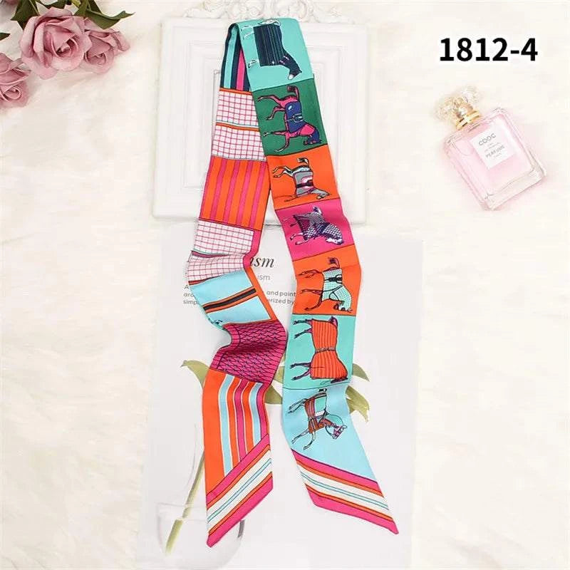 Skinny Silk Scarf