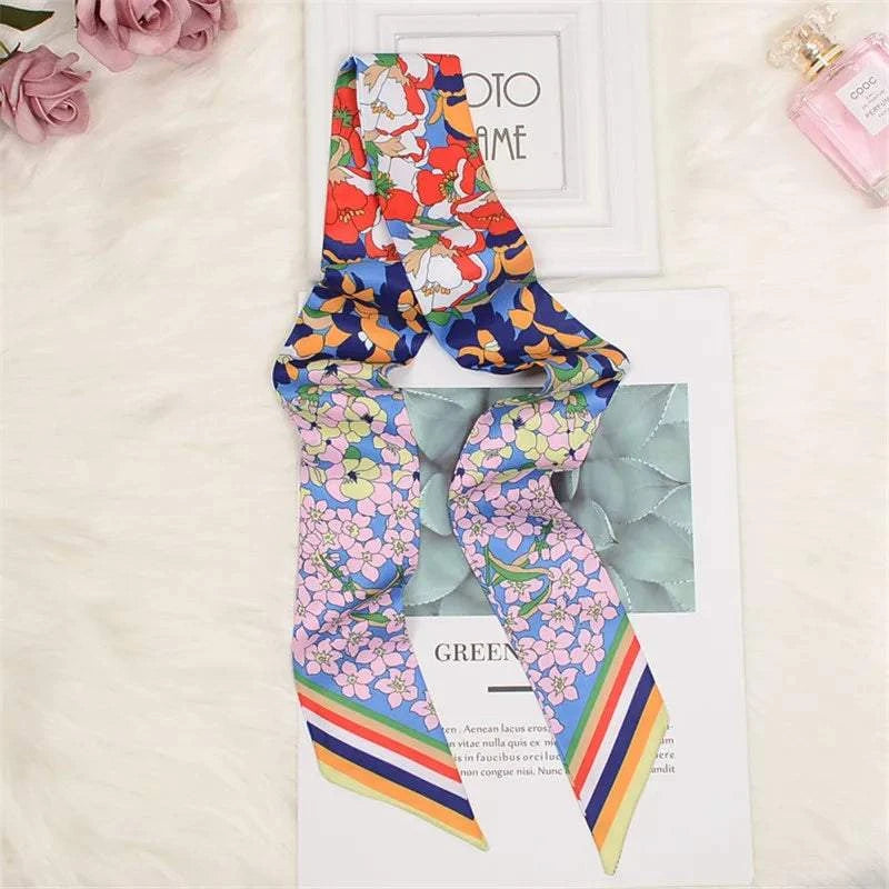 Skinny Silk Scarf