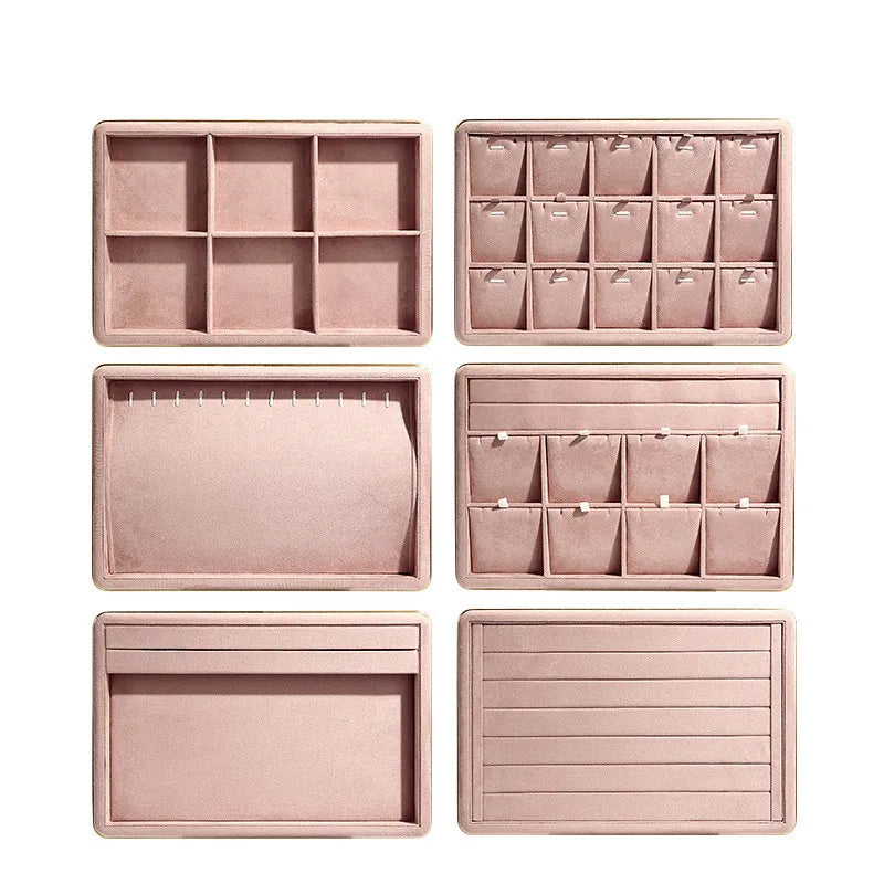 Luxury Velvet Jewelry Display Tray