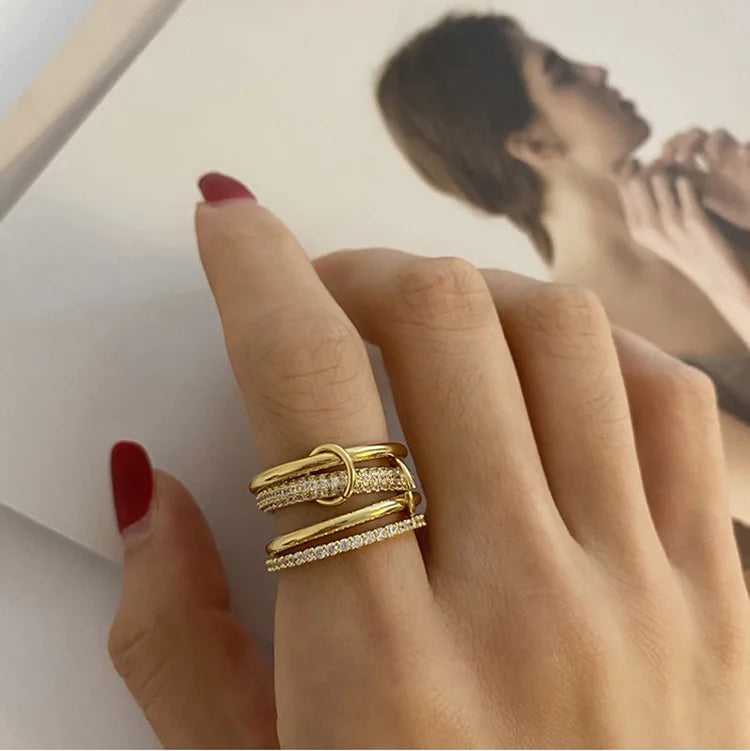 Luxury Link Chain Ring