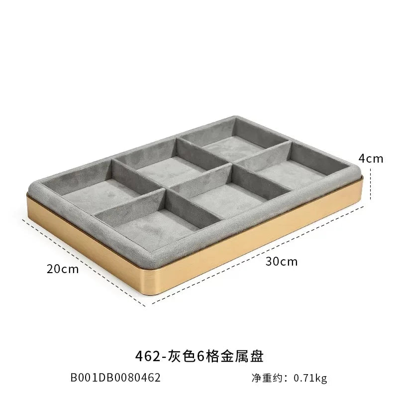 Luxury Velvet Jewelry Display Tray