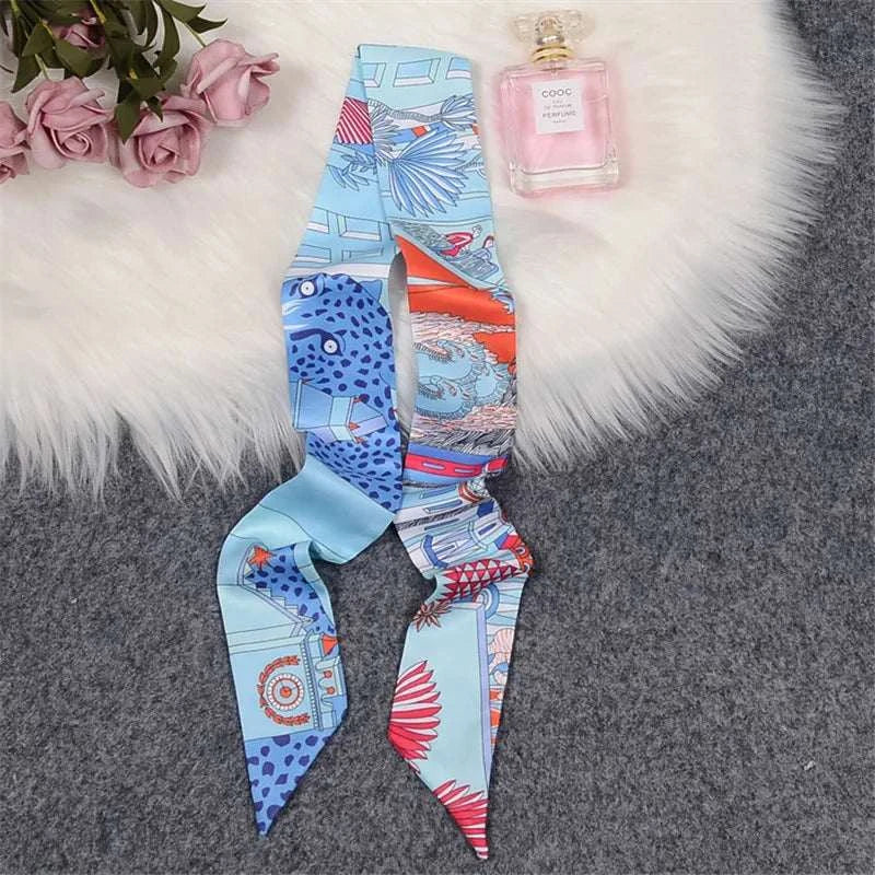 Skinny Silk Scarf