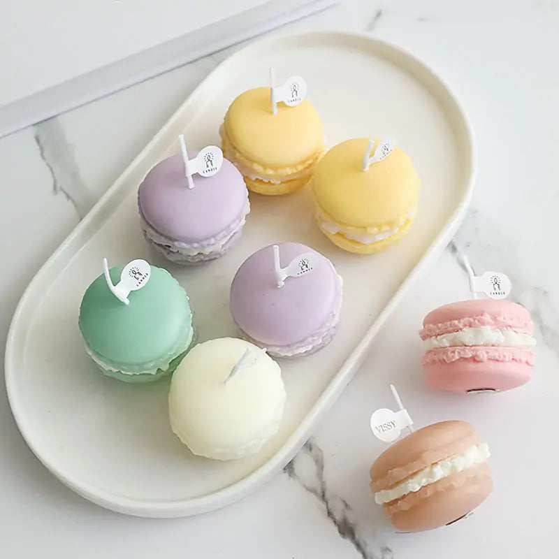 Scented Candle Macaroon