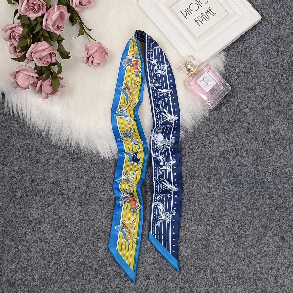 Skinny Silk Scarf