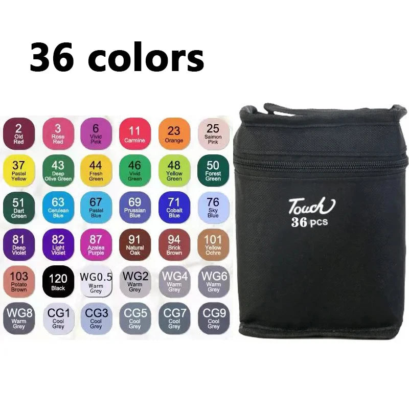 Aesthetic Double-Tip Marker Set