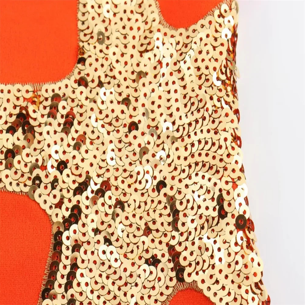 Starfish Embellished Beach Dress