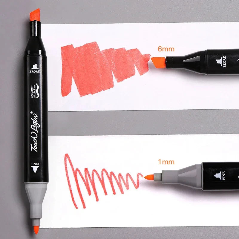 Aesthetic Double-Tip Marker Set