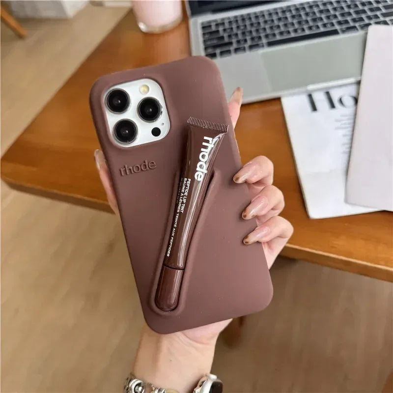 Rhode Lip Gloss Holder Phone Case