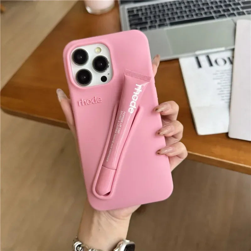 Rhode Lip Gloss Holder Phone Case