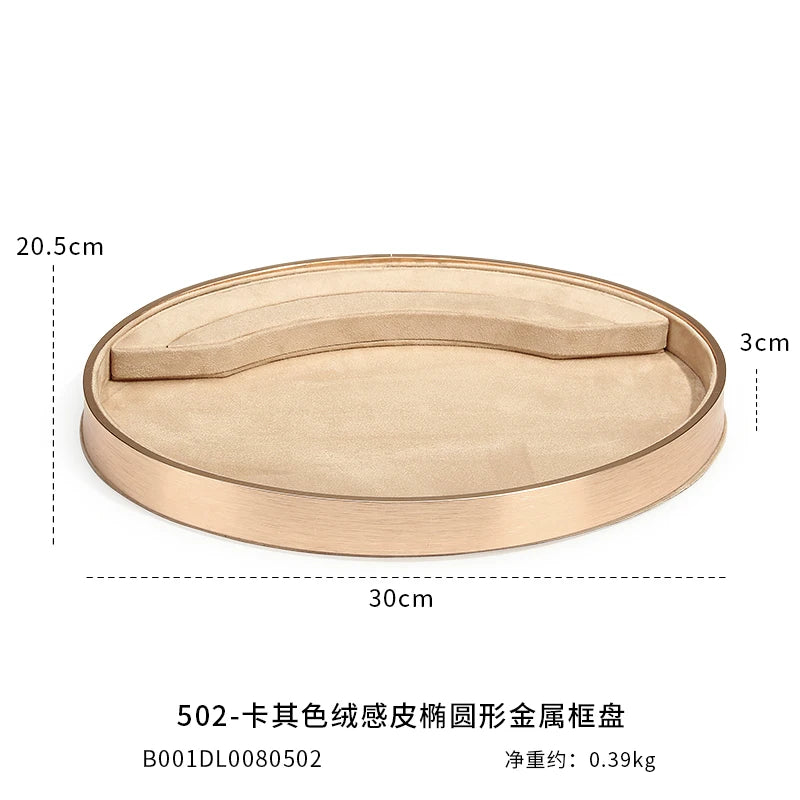 Luxury Velvet Jewelry Display Tray