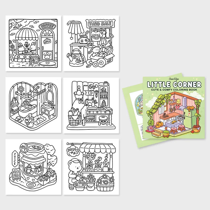 Girl Moments: Viral Colouring Book