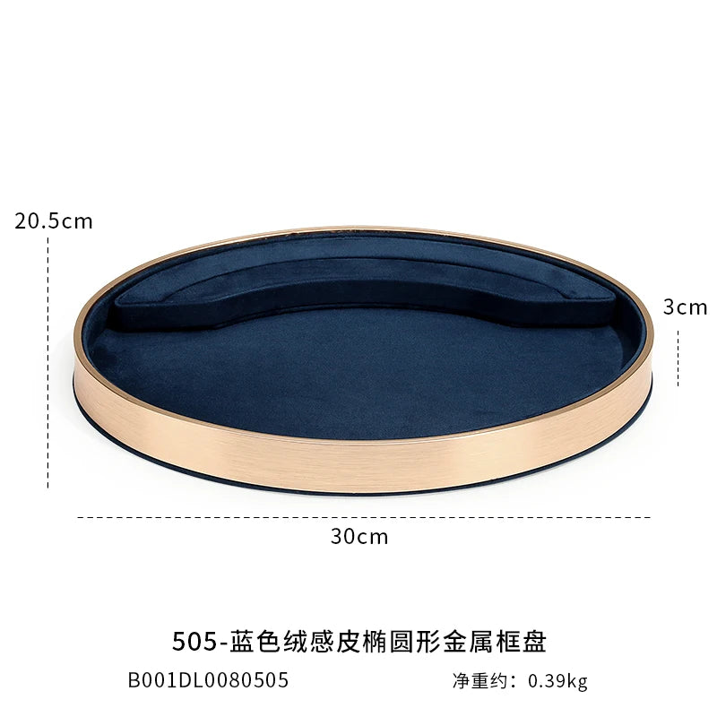 Luxury Velvet Jewelry Display Tray