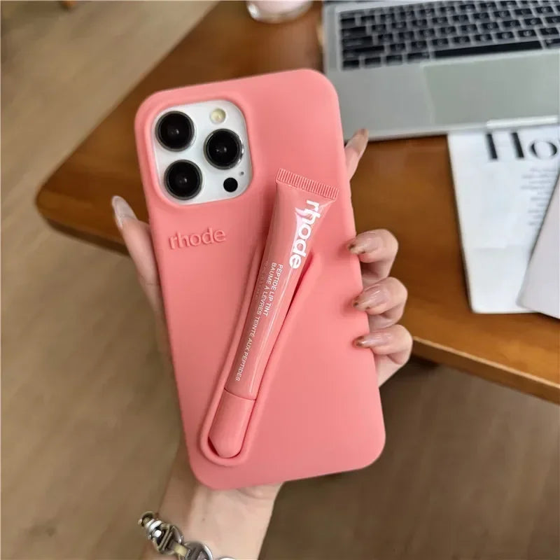 Rhode Lip Gloss Holder Phone Case