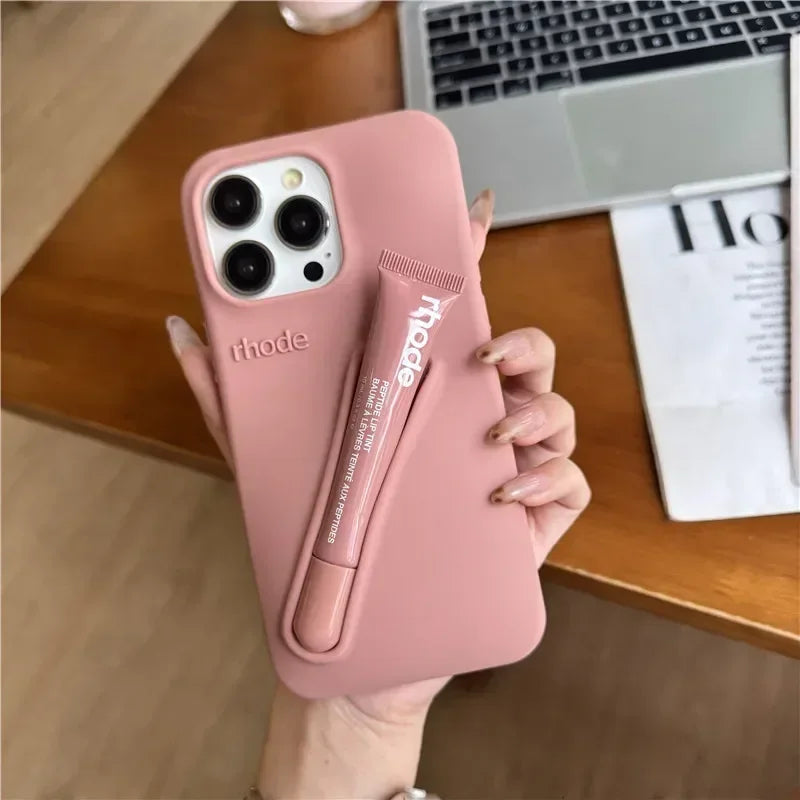 Rhode Lip Gloss Holder Phone Case