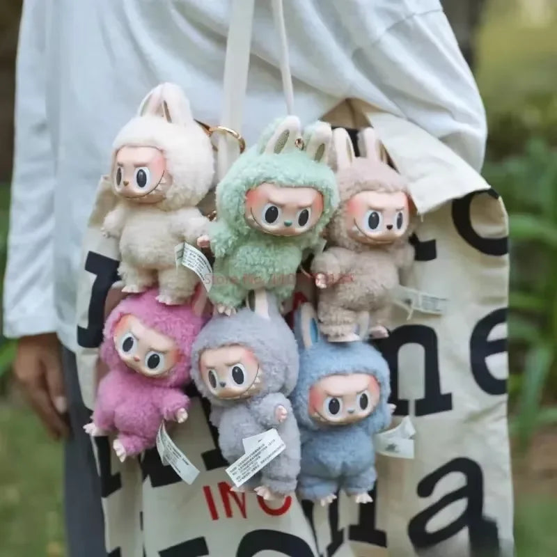 Hot Labubu The Monsters Blind Box Toys Cardiac Macarone Mysterious Surprise Box Guess Bag Figure Model Bag Keychain Gifts