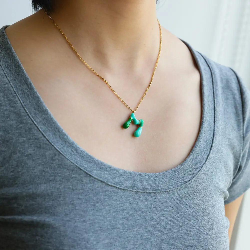 Colorful Initial Necklace
