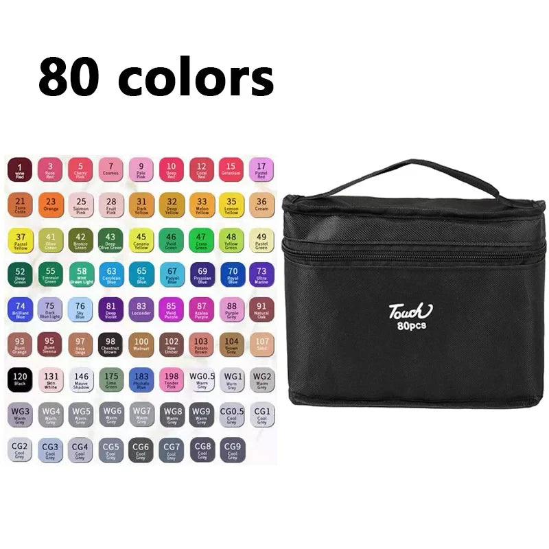 Aesthetic Double-Tip Marker Set
