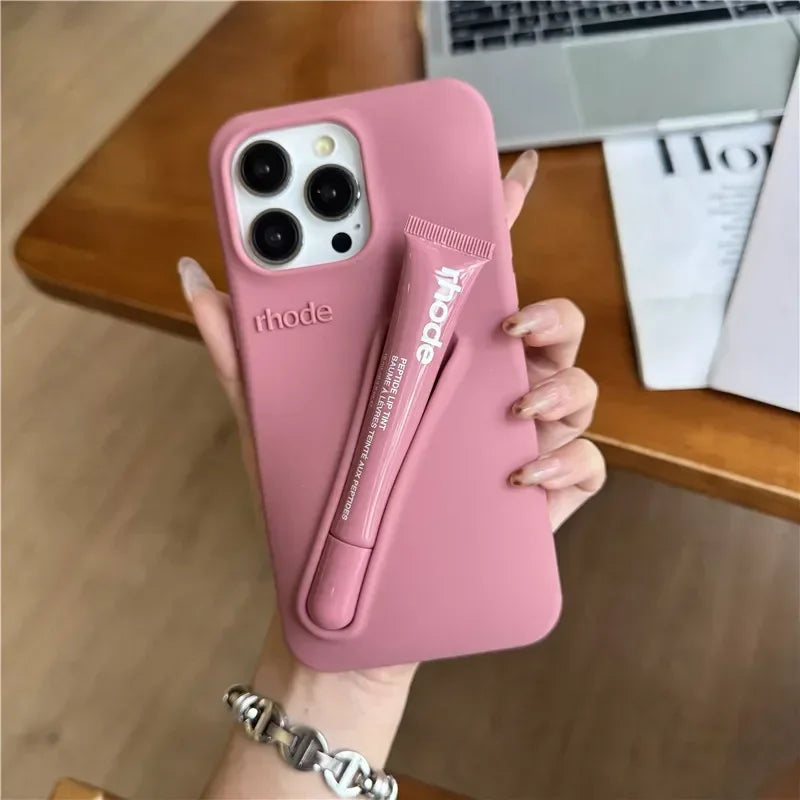 Rhode Lip Gloss Holder Phone Case