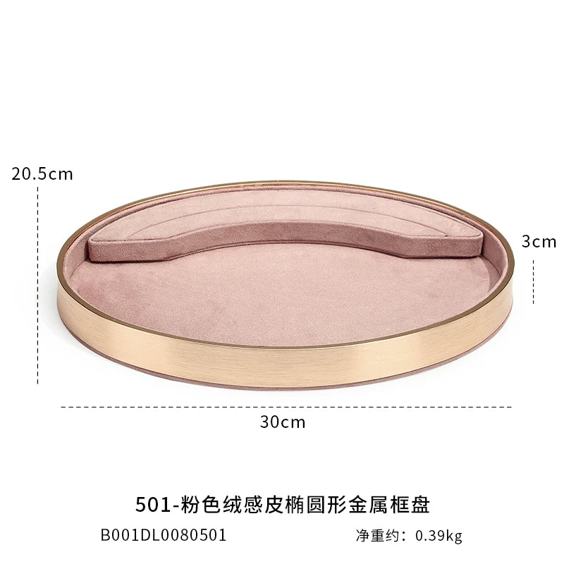 Luxury Velvet Jewelry Display Tray