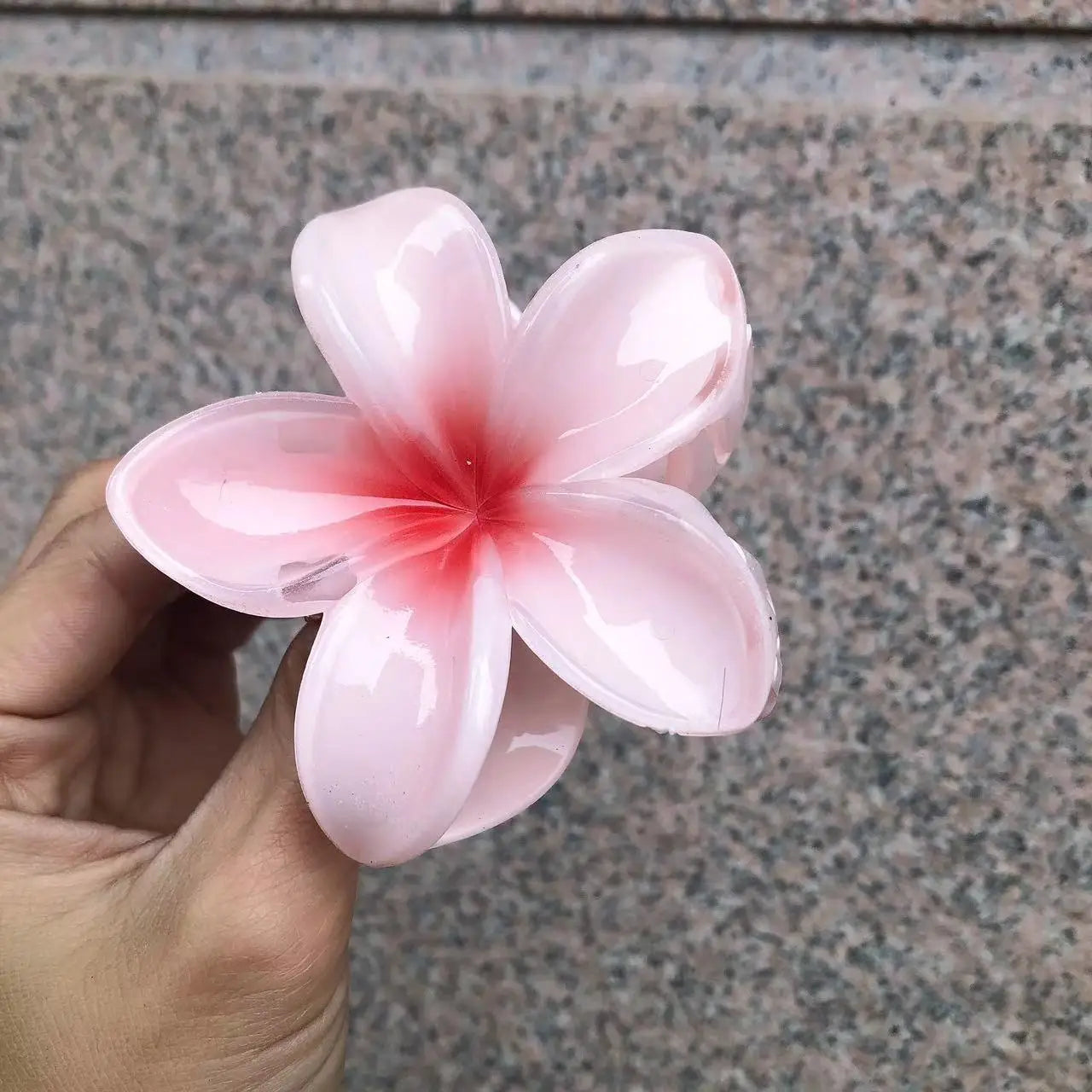 Tropical Flower Hair Claw Clip