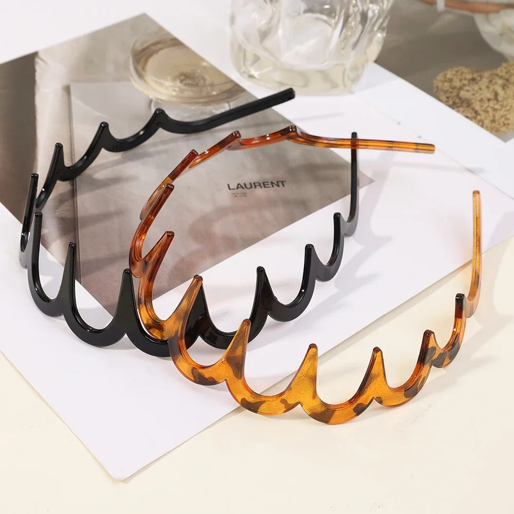 Wave Pattern Retro Headband