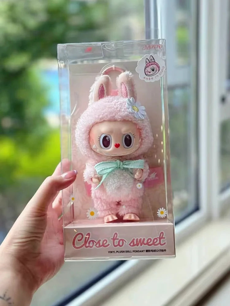 Hot Labubu The Monsters Blind Box Toys Cardiac Macarone Mysterious Surprise Box Guess Bag Figure Model Bag Keychain Gifts